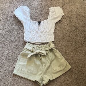 Forever 21 - White Small Crop